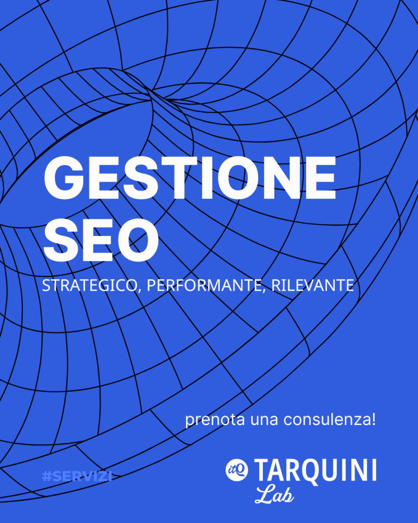 gestione seo